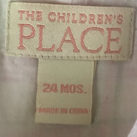 The Children's Place Linen Plaid Dress 24 months - Picture 13 of 14
